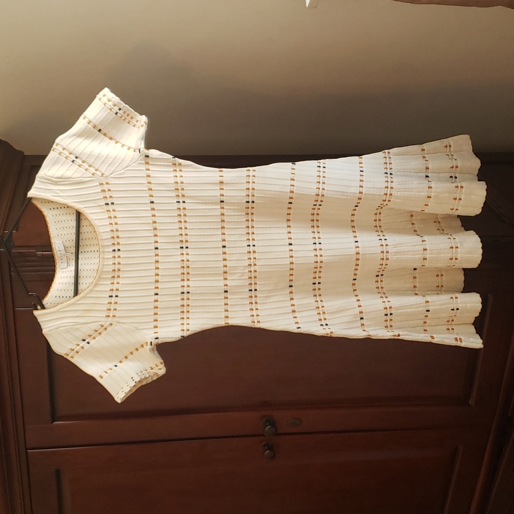 Nwot Sandro cap sleeve dress